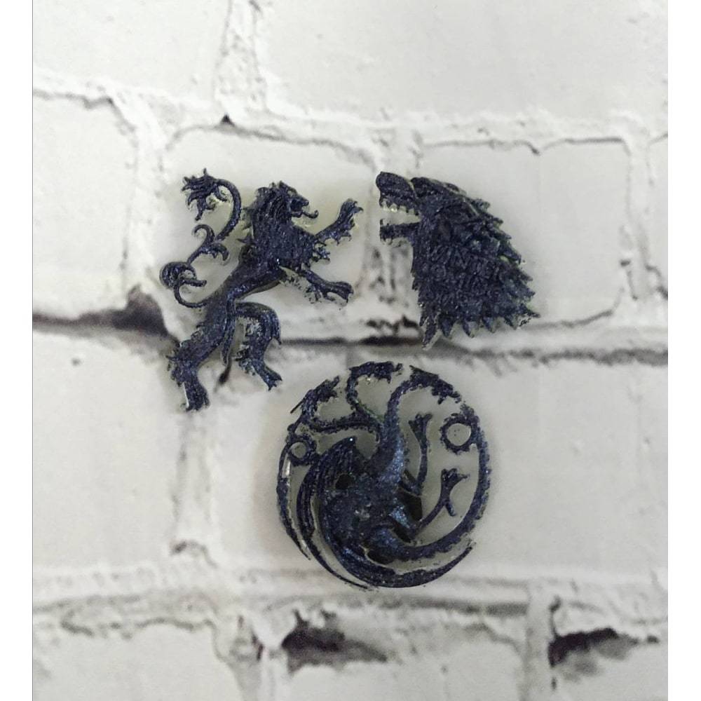 Black Game Of Thrones Magnets
